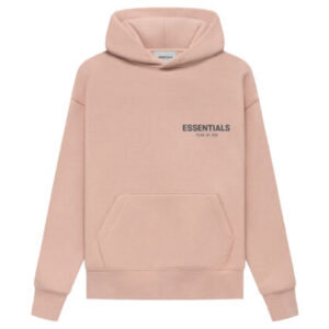 Fear Of God Essentials Kids Pullover Hoodie Matte Blush