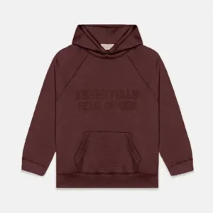 Essentials Fear of God Plum Hoodie