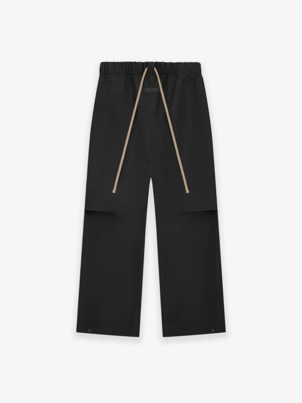 Essentials Rubber Knee Pleat Wide Leg Pant