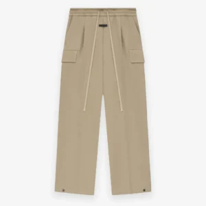 Essentials Weighted Twill Wide Leg Cargo Pants