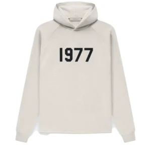 Essentials Fear Of God 1977 Knit Hoodie White