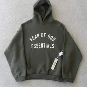 Military Fear of God Essentials Fleece Hoodie